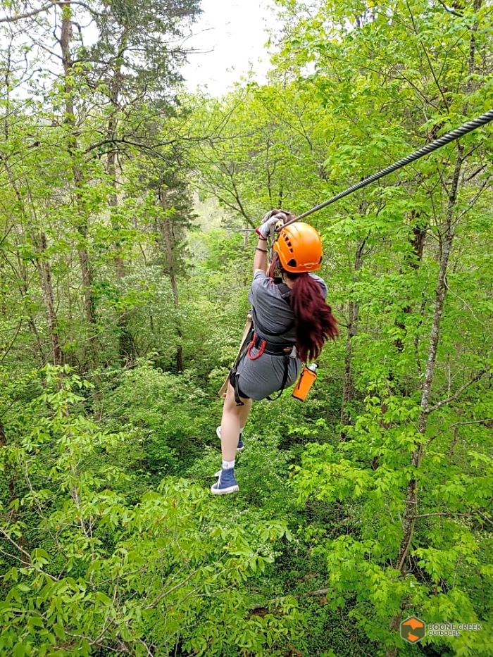 Ziplining